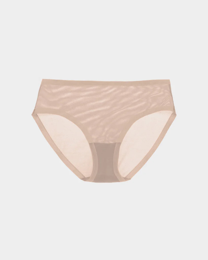 Champagne Mesh Brief | EBY (US)