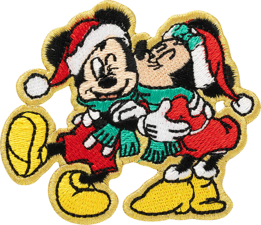 Disney Holiday Mickey & Minnie Patch | Stoney Clover Lane