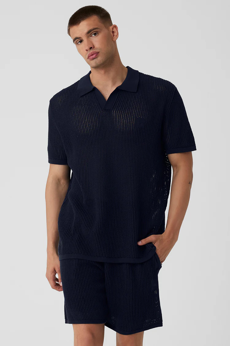 Open-Knit Polo | Alo Yoga (US)