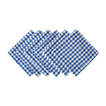 Design Imports Blue Farm Check 6-pc. Napkins | JCPenney