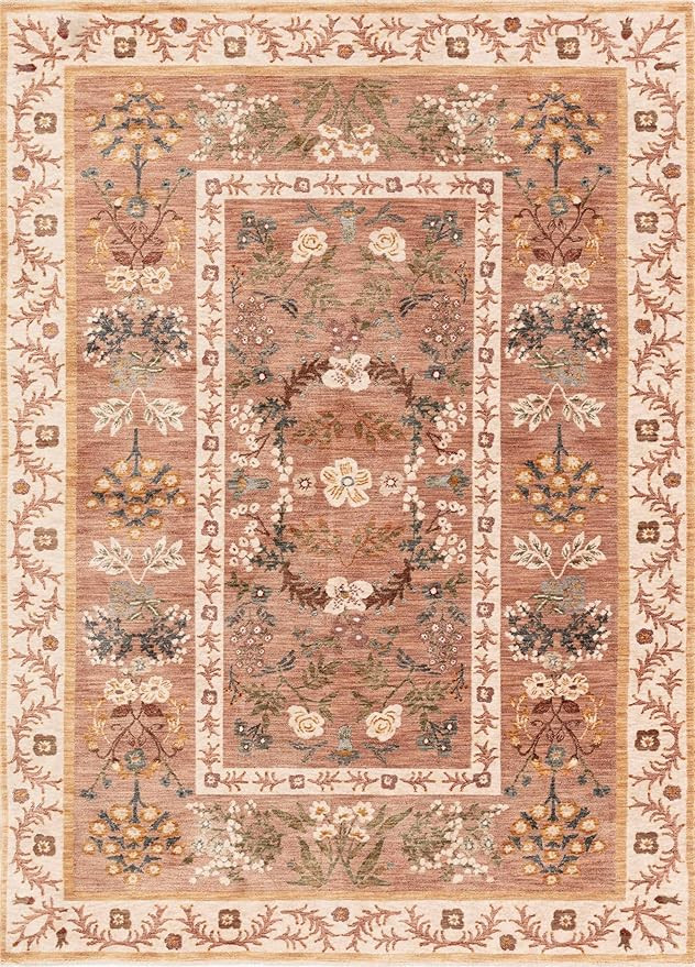 Loloi Rifle Paper Co Kismet Camel 3'-7" x 5'-2" Accent Rug | Amazon (US)