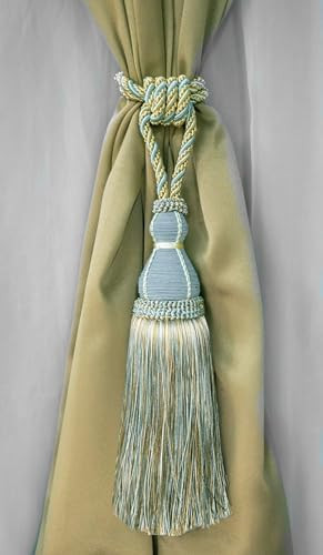 DÉCOPRO Elegant Large Tassel Tieback for Curtains & Draperies, Tassel Length 12" (30.5cm), Sprea... | Amazon (US)
