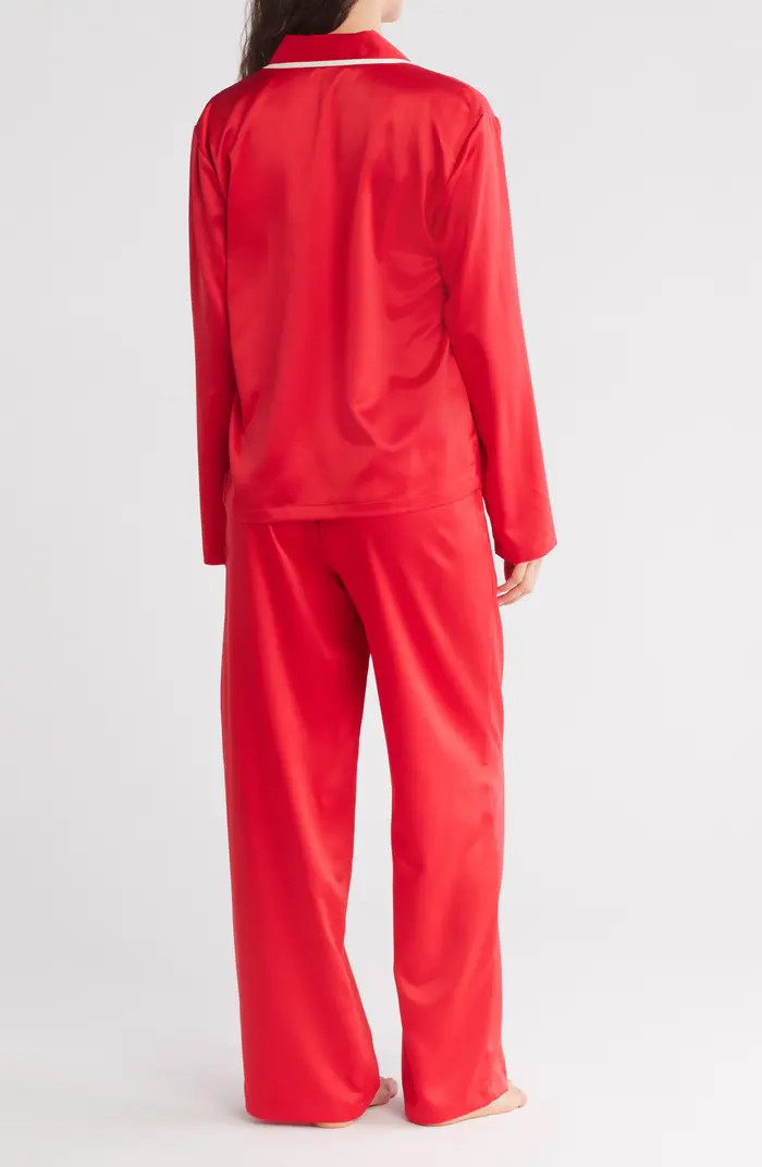 Classic Satin Pajama 2-Piece Set | Nordstrom Rack