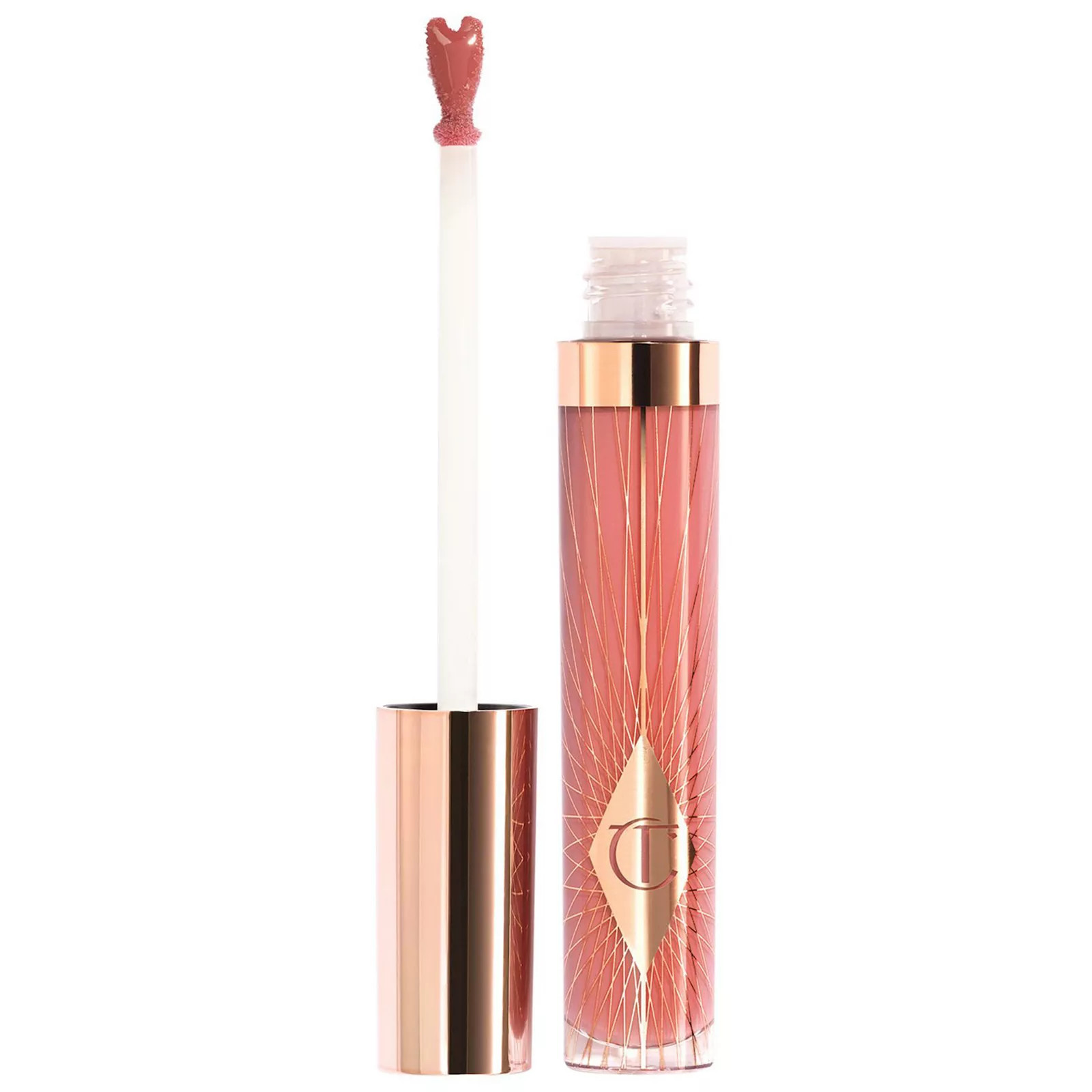 Charlotte Tilbury Collagen Lip Bath Gloss, Size: 0.26 Oz, Pillow Talk Fair | Kohl's