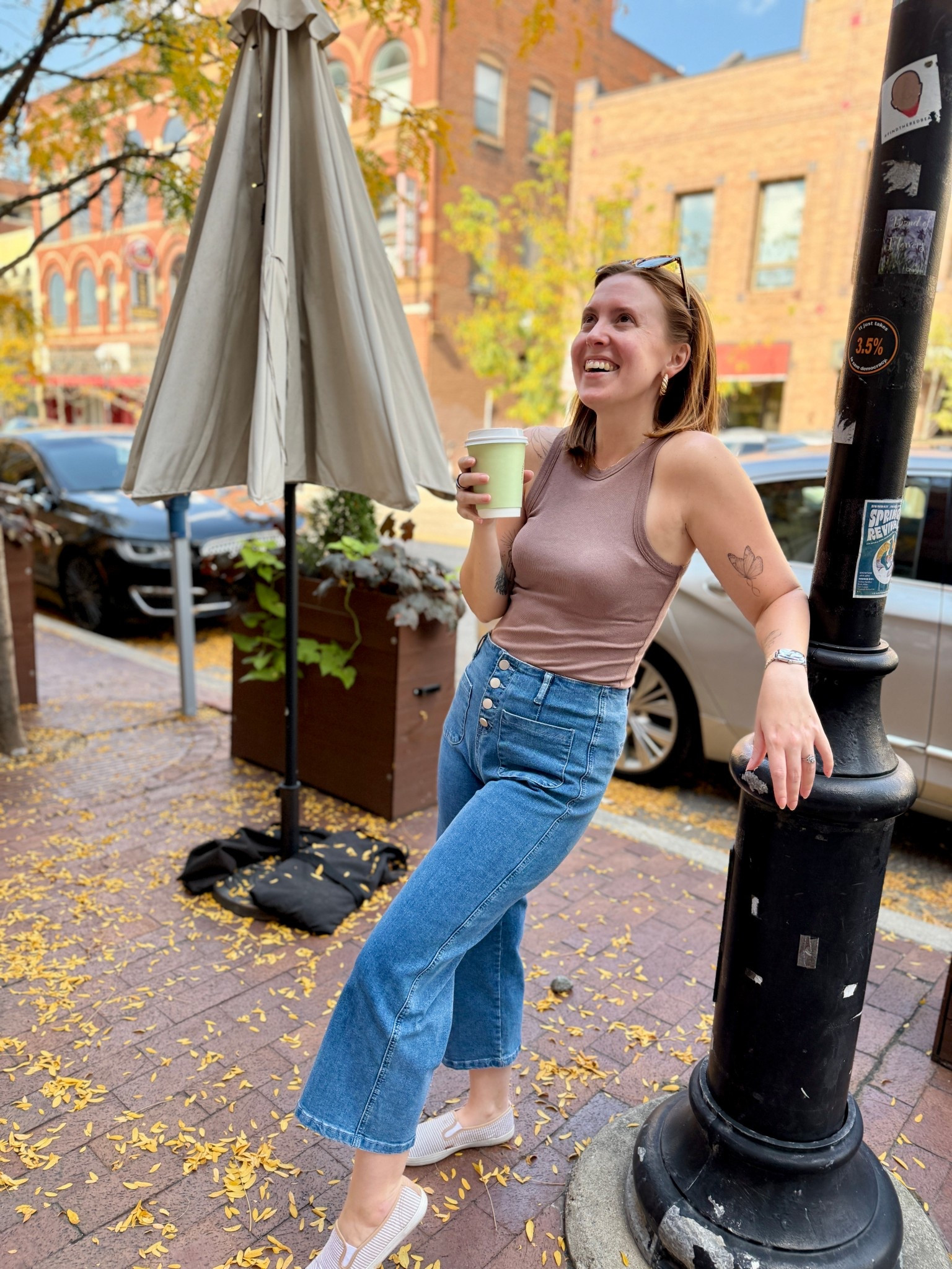 Riding out these last days of summer! This outfit would be perfect for transition - just add a cardigan 🤎

#LTKSeasonal #LTKStyleTip #LTKFindsUnder50