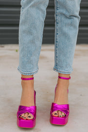 BuddyLove X ShuShop | Wessi Heel | Electric Pink | BuddyLove
