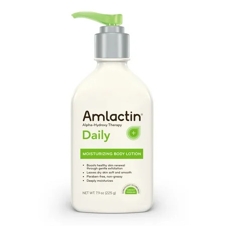 AmLactin Daily Moisturizing Body Lotion, 7.9 Ounce Pump Bottle | Walmart (US)