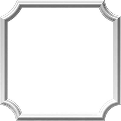 Ekena Millwork PNL24X24AS-02-CASE-4 W x 24" H x 1/2" P Ashford Molded Scalloped Wainscot Wall Pan... | Amazon (US)