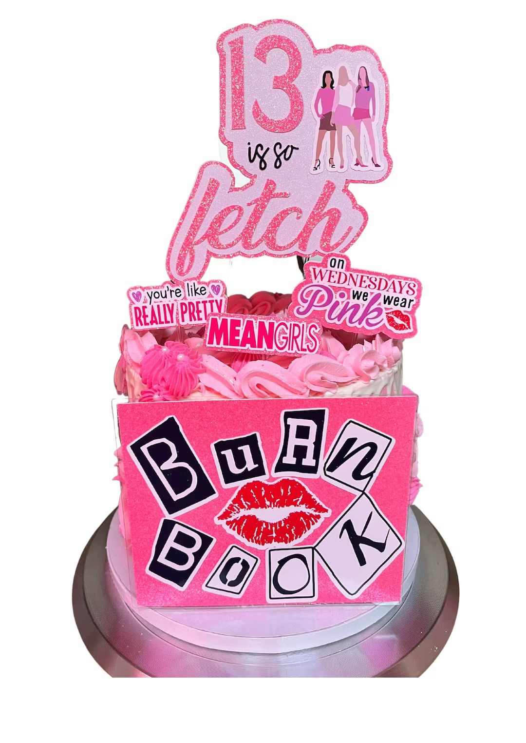 3D Meann Girls Cake Topper 5pcs - Etsy | Etsy (US)
