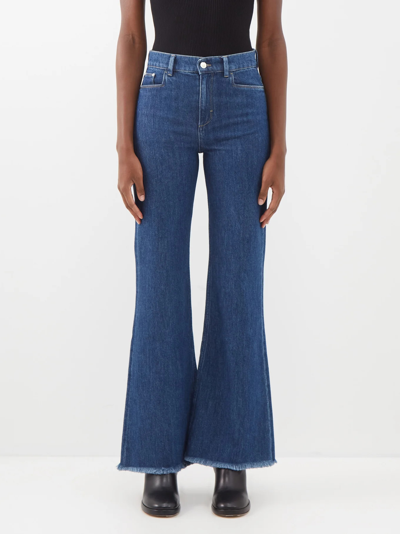 Daisy organic-cotton blend flared jeans | Wandler | Matches (UK)