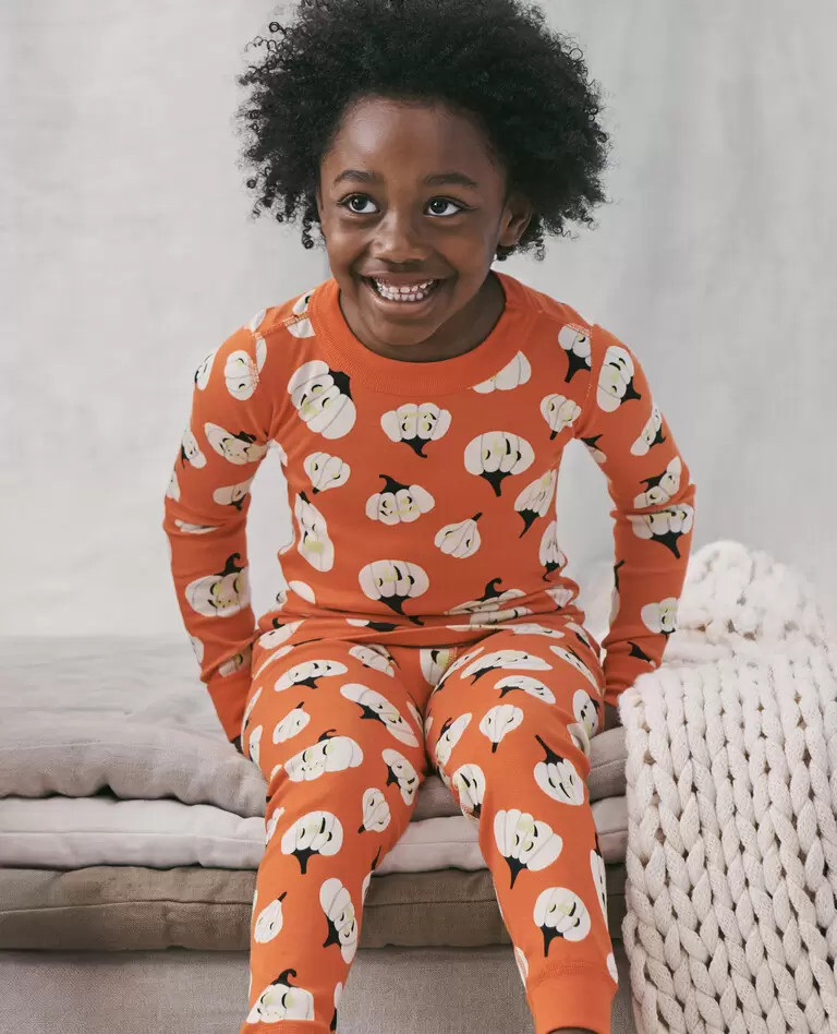 Halloween Long John Pajama Set | Hanna Andersson