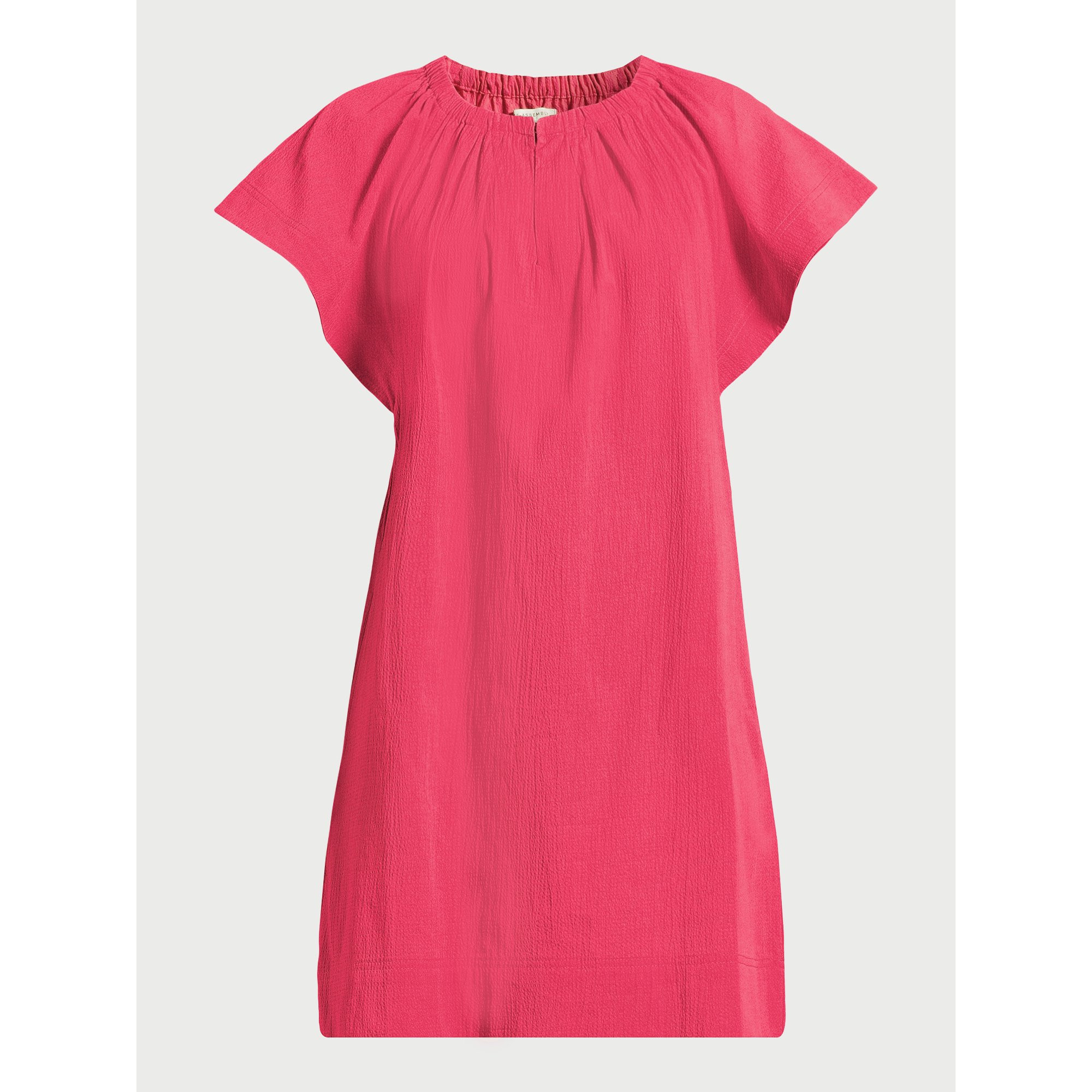 Free Assembly Women’s Flutter Sleeve Mini Dress, Sizes XS-XXXL | Walmart (US)