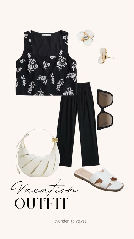 Vacation outfit

Undeniablyelyse.com

Floral top, linen outfit, white purse, white handbag, white sandals, sunglasses, floral earrings, spring outfit, vacation looks, dinner date outfit

#LTKstyletip #LTKtravel #LTKmidsize
