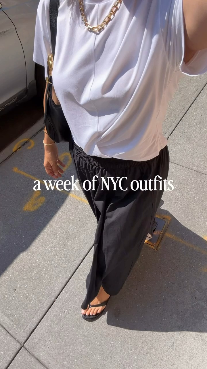 A week of NYC summer outfit ideas 💫 These pieces are so easy to mix and match and are lightweight for the humid summer weather in the city!  

 #LTKootd #LTKSeasonal