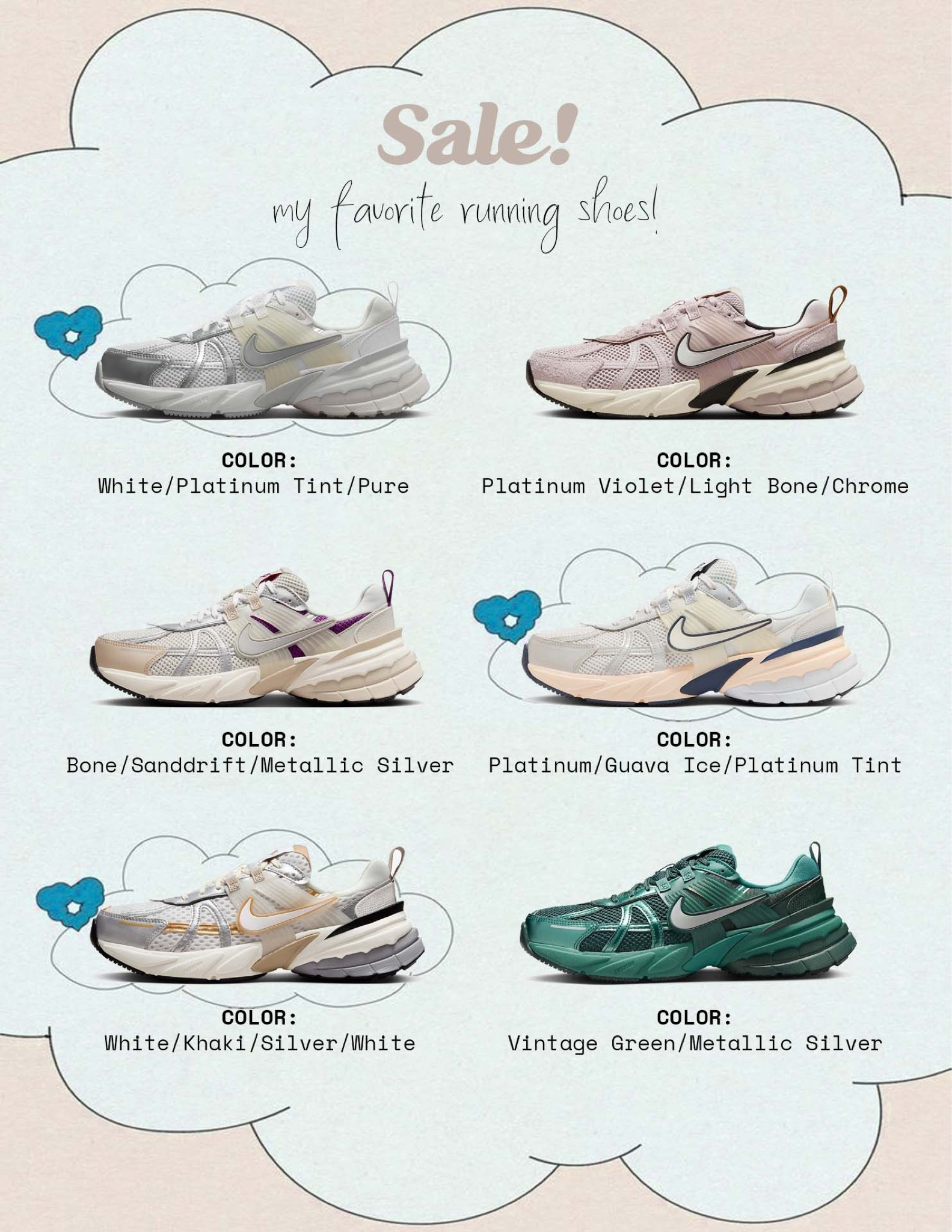 My favorite running shoes are on sale right now!! They’re super comfortable, supportive, and perfect for getting those miles in. If you’ve been thinking about a new pair, now’s the time! #nike #runningshoes

#LTKFindsUnder100 #LTKActive #LTKShoeCrush