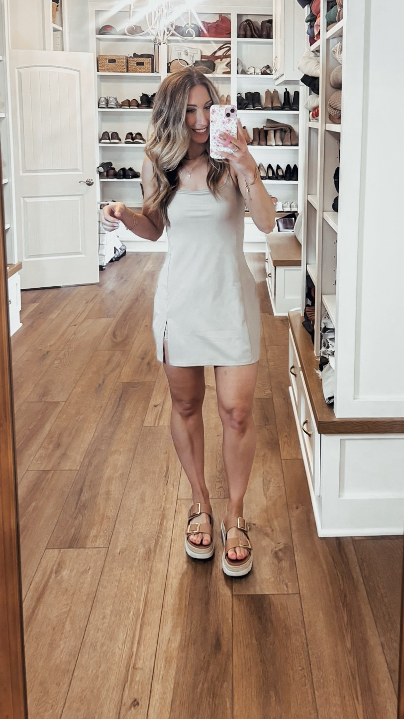 An everyday take on the tennis dress 🤍
Relaxed fit, easy to style, and one of those pieces you’ll keep grabbing without thinking twice.

Comes in TONS of color options! 

Tennis dress | summer dress | elevated casual | simple summer outfit | relaxed fit

#LTKSeasonal #LTKootd #LTKmomlife