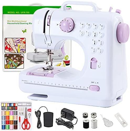 Goyappin Portable Sewing Machine Mini Household Sewing Machine for Beginners Multifunctional Elec... | Amazon (US)