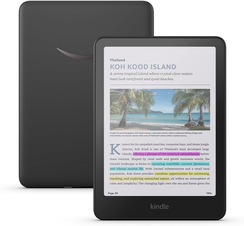 Amazon Kindle Colorsoft (newest gen) | With colour display and adjustable warm light – 16 GB | Amazon (UK)