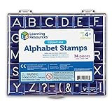 Learning Resources Uppercase Alphabet Stamps, Letters Stamps for Kids, Set of 26 Letters and Punc... | Amazon (US)