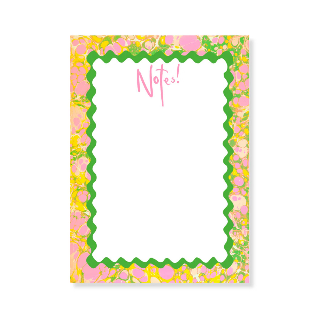 Spring Marble Stone Notepad | Fete Papier