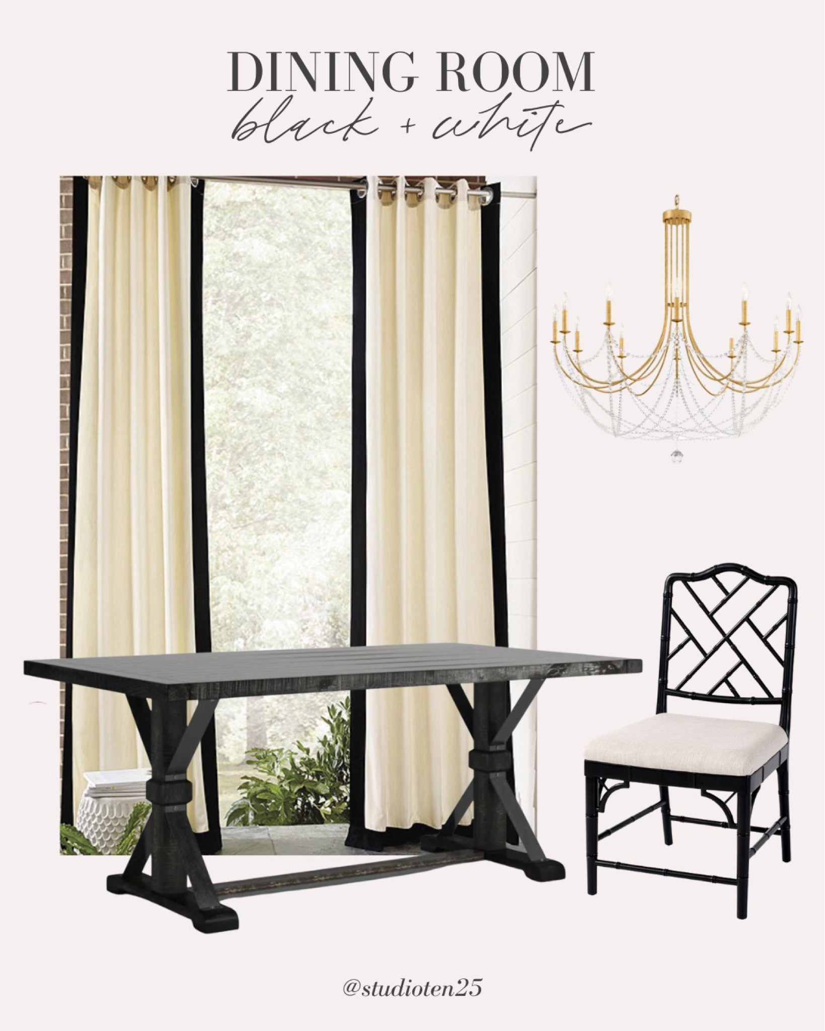Elevate your dining space with these simple black and white picks!

#blackandwhite #diningroom #simpledining #blackdiningset 

#LTKstyletip #LTKhome