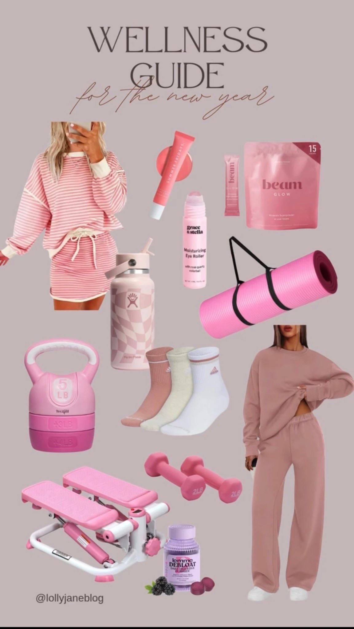 Wellness and fitness guide for the new year 💕
Let this be the year you focus on feeling strong, balanced, and confident—inside and out. No all-or-nothing mindset, no pressure to do it all at once. Just simple, sustainable changes that add up over time and make everyday life feel better.

#LTKGiftGuide #LTKSeasonal #LTKActive