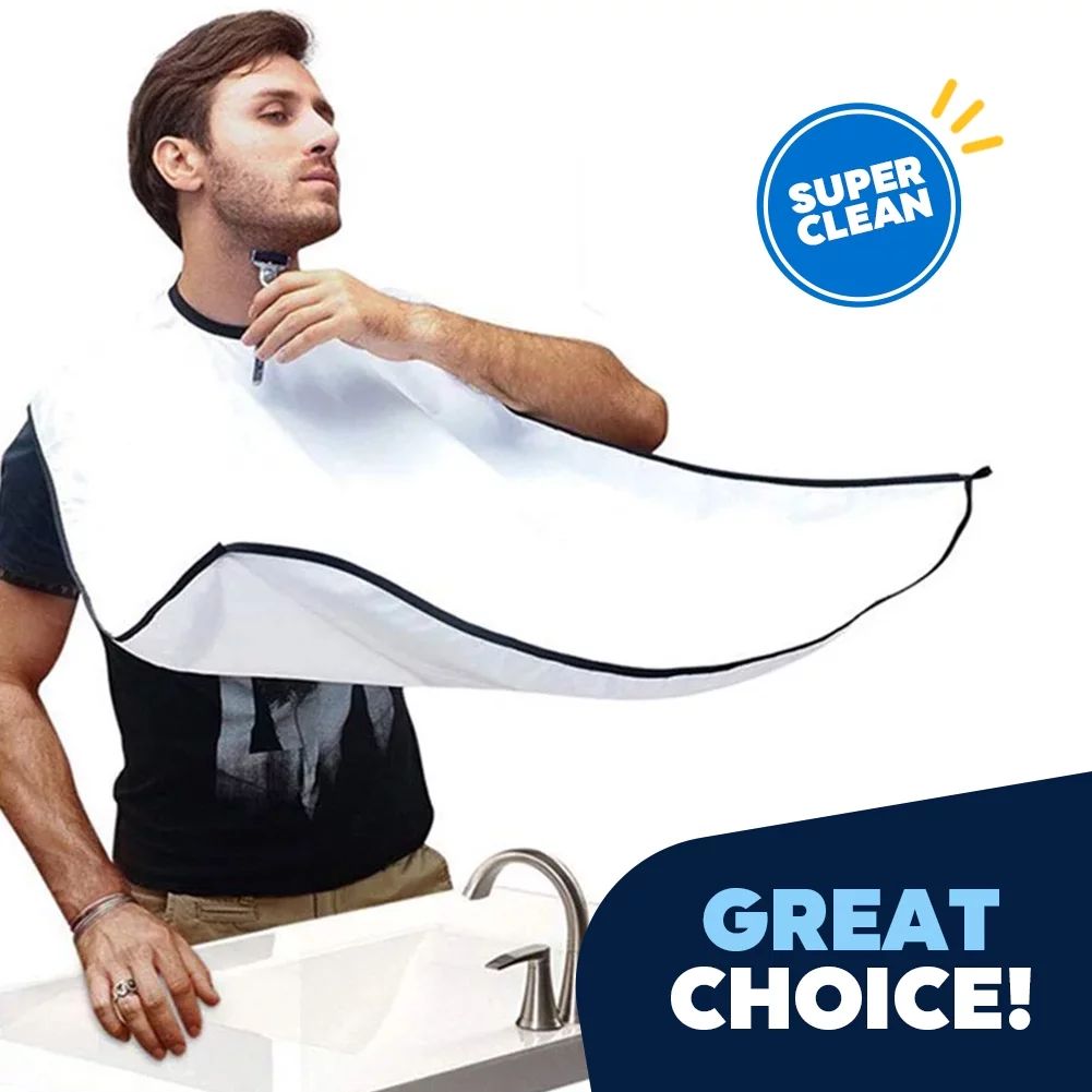 Beard Bib Apron for Men - As Seen on Shark Tank, Mens Hair Catcher for Shaving, Trimming - Groomi... | Walmart (US)