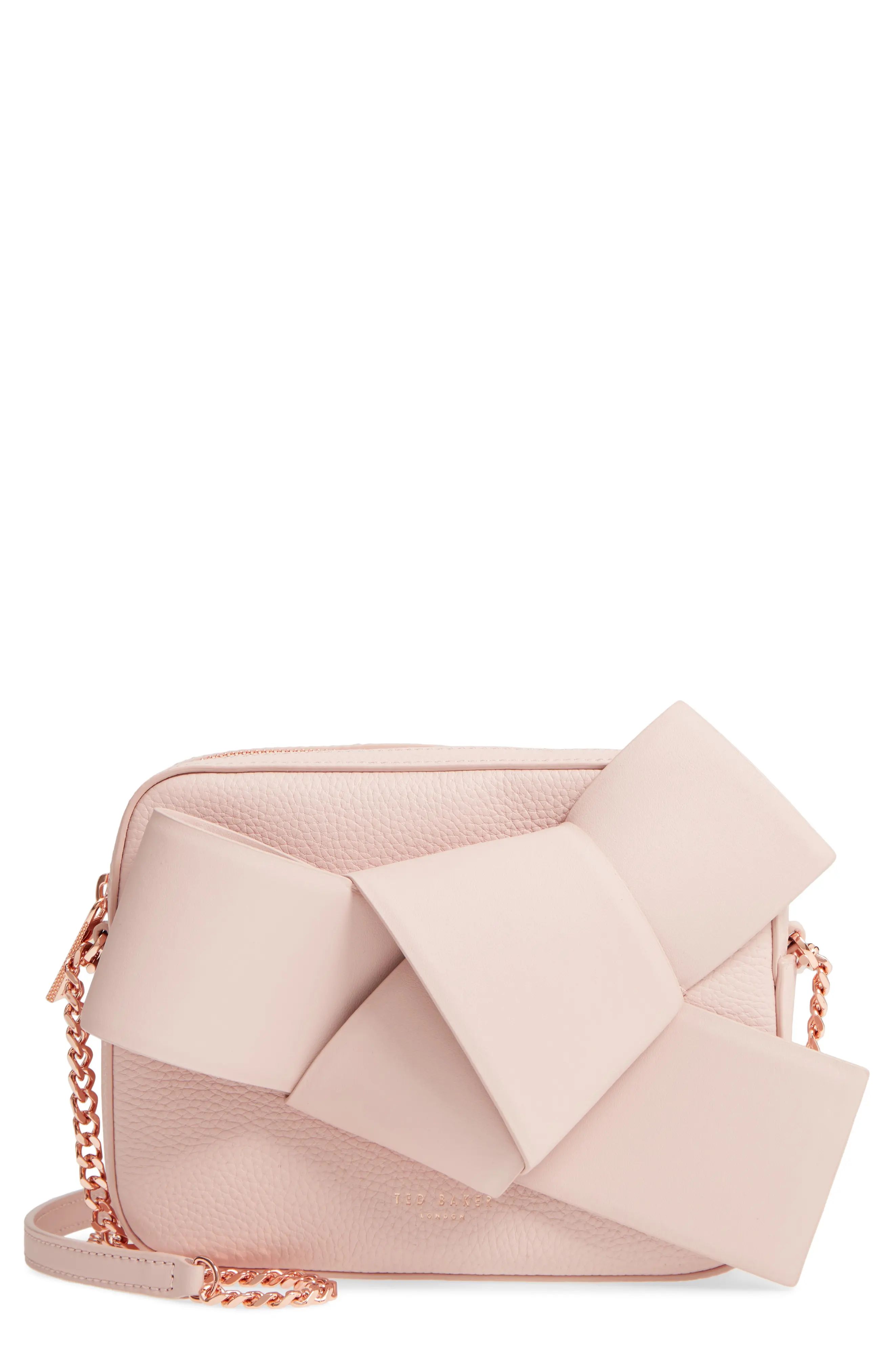 Ted Baker London Giant Knot Leather Camera Bag | Nordstrom