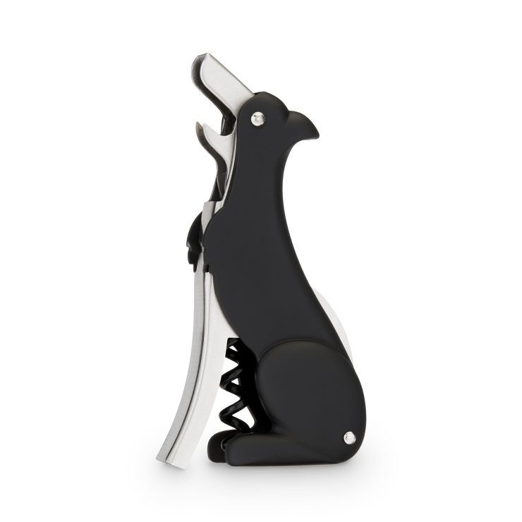 True Zoo Buddy Black Dog Double Hinged Corkscrew, Novelty Wine Key, Waiter’s Corkscrew Bottle O... | Target