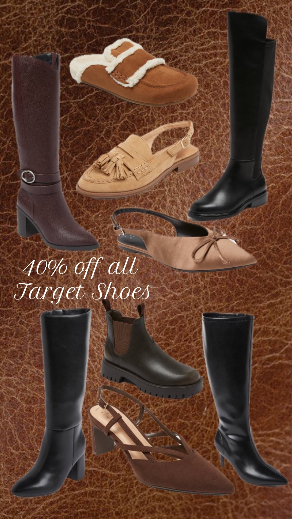 Now’s the time to snag those Target boots you’ve been eyeing! 

#LTKShoeCrush #LTKHoliday #LTKSaleAlert