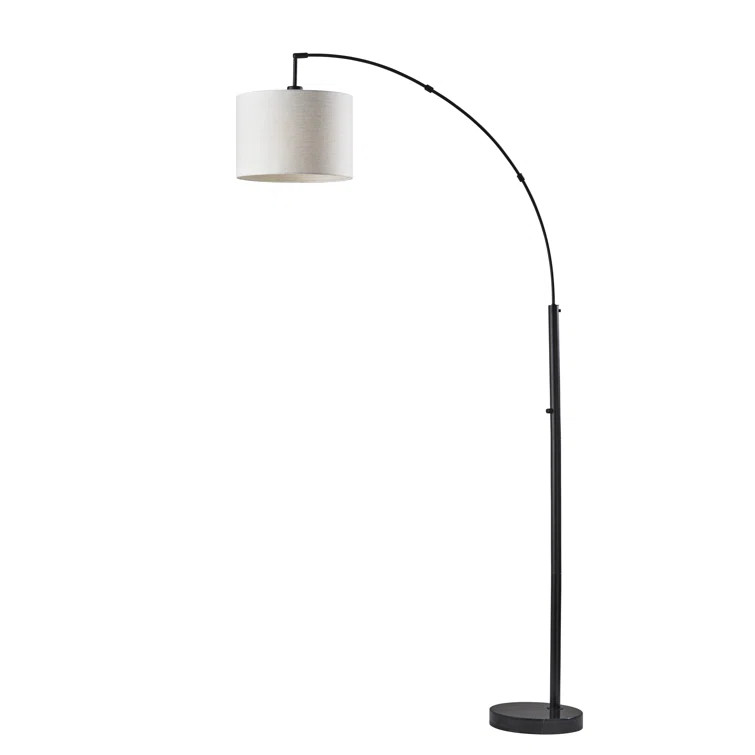 Joan Smart Enabled Arched Floor Lamp | Wayfair North America