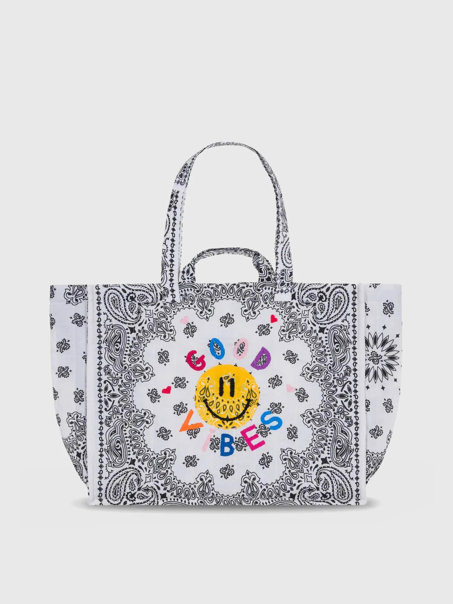 CALL IT BY YOUR NAME
                      
                     Quilted Maxi Cabas Tote | Saint Bernard