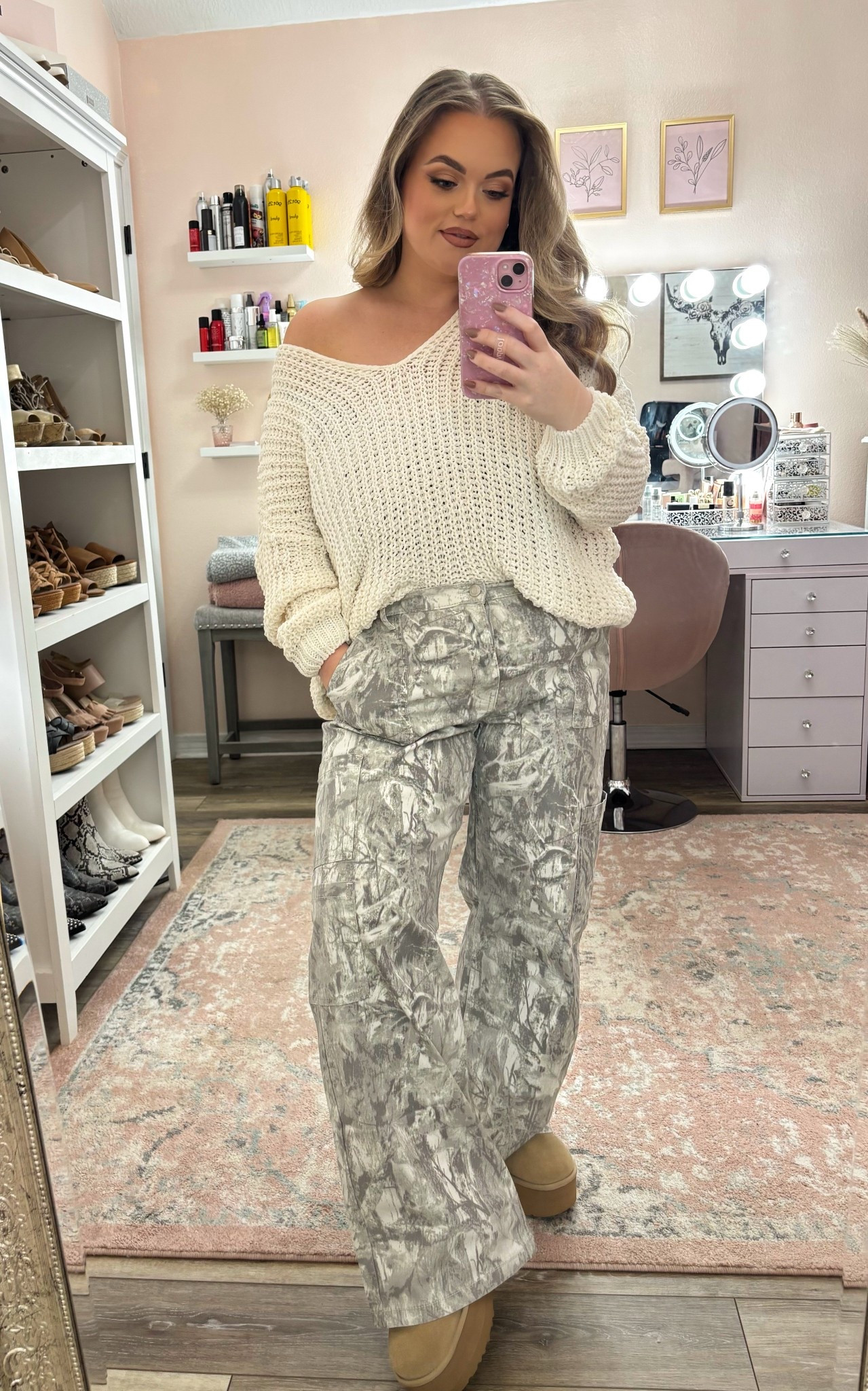 Viral Walmart camo cargo pants! Love this color! 

#LTKStyleTip #LTKSeasonal