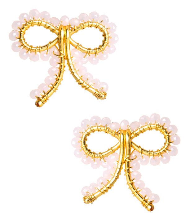 Little Bow Earrings - Cotton candy | Lisi Lerch Inc