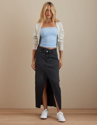 AE '90s Denim Maxi Skirt | American Eagle Outfitters (US & CA)