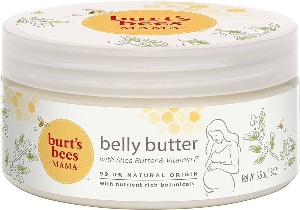 Burt's Bees Mama Belly Butter Valentines Day Gifts with Shea Butter and Vitamin E, 99.0% Natural ... | Amazon (US)