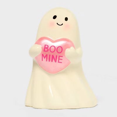 Valentine's Day Polyresin Heart Ghost Boo Mine - Spritz™ | Target
