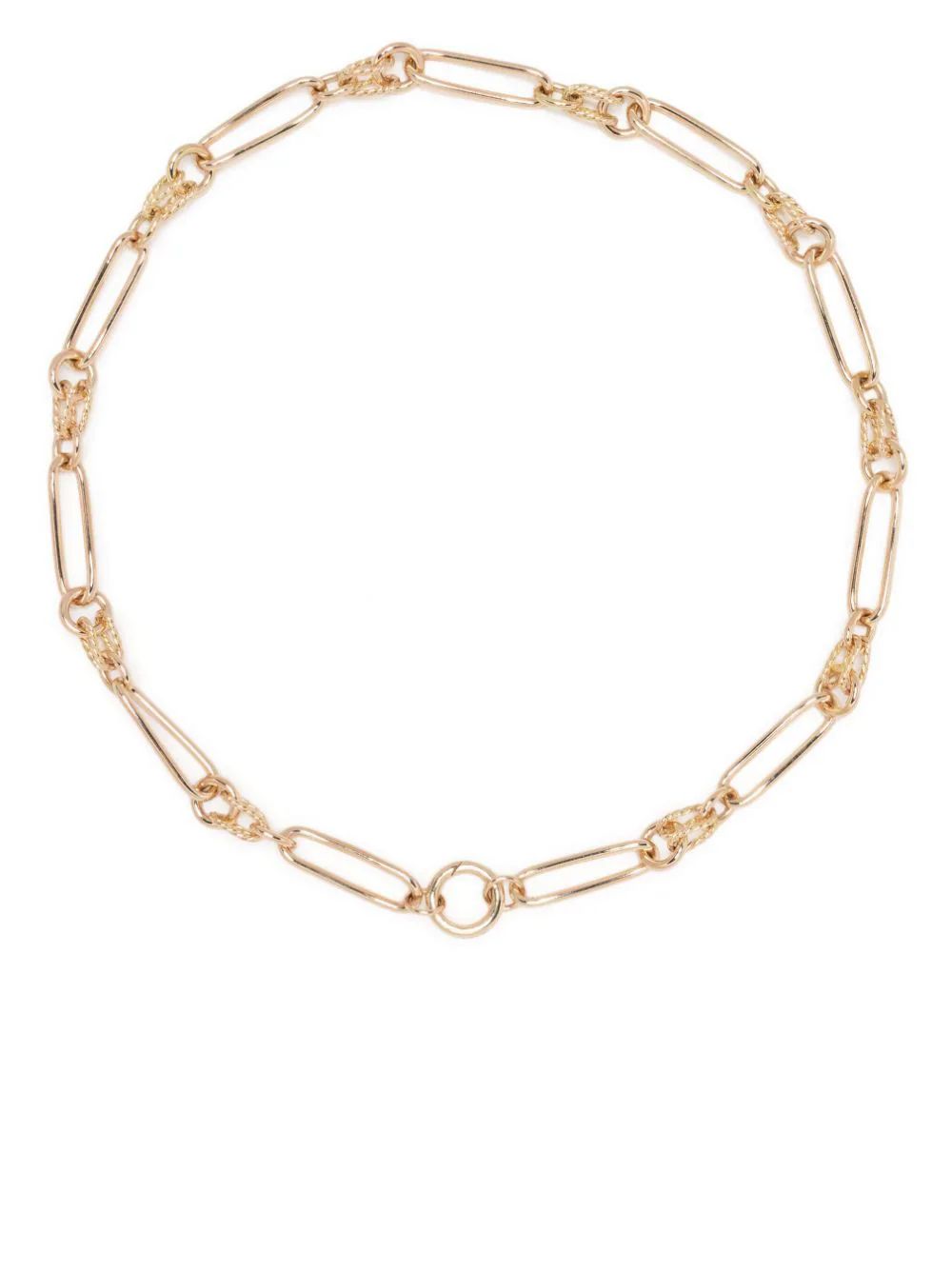 Lucy Delius Jewellery 14kt Yellow Gold Twisted Link Necklace - Farfetch | Farfetch Global