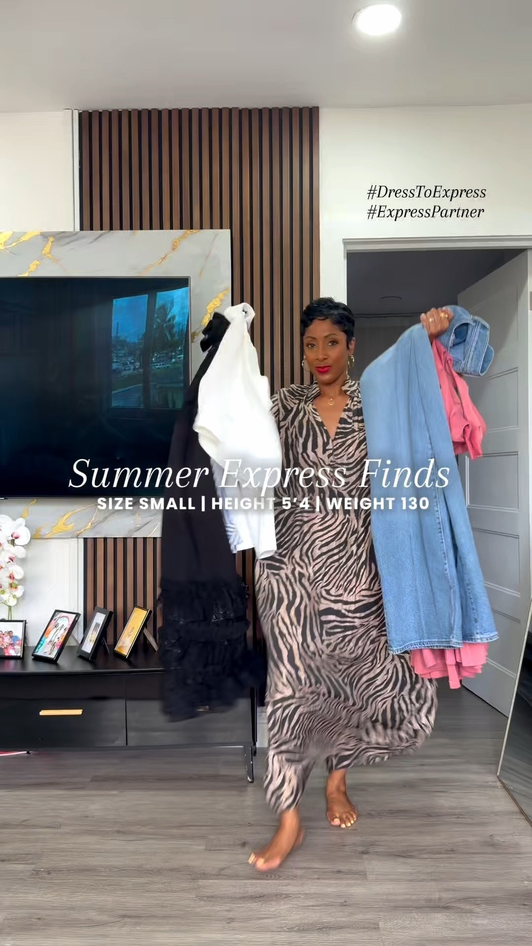 Spring & summer looks that can literally take you from brunch… to the office… to date night 👏🏽✨ @Express  understood the assignment.

Which look was your favorite? 💕

#ExpressPartner #DressToExpress