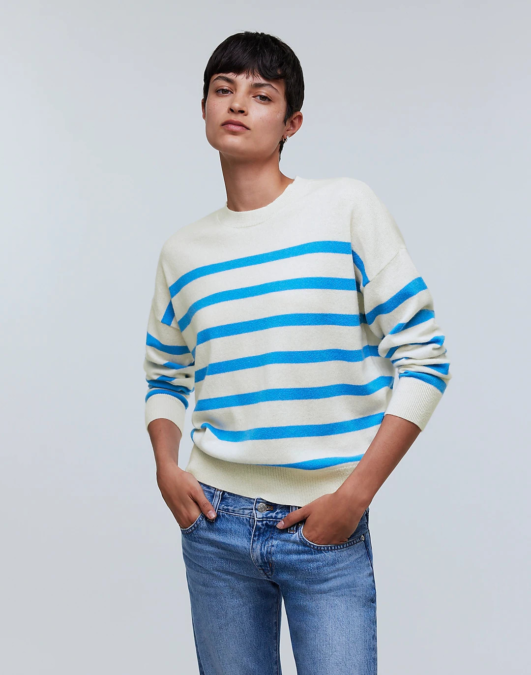 (Re)sponsible Cashmere Oversized Crewneck Sweater | Madewell