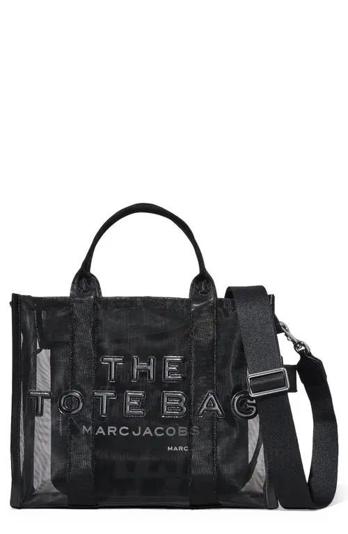 Marc Jacobs The Medium Mesh Tote Bag in Black Out at Nordstrom | Nordstrom