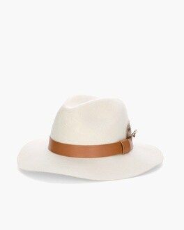Chico's Feather-Detail Fedora | Chico's