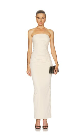 The Evelyn Dress in Vanilla | Revolve Clothing (Global)