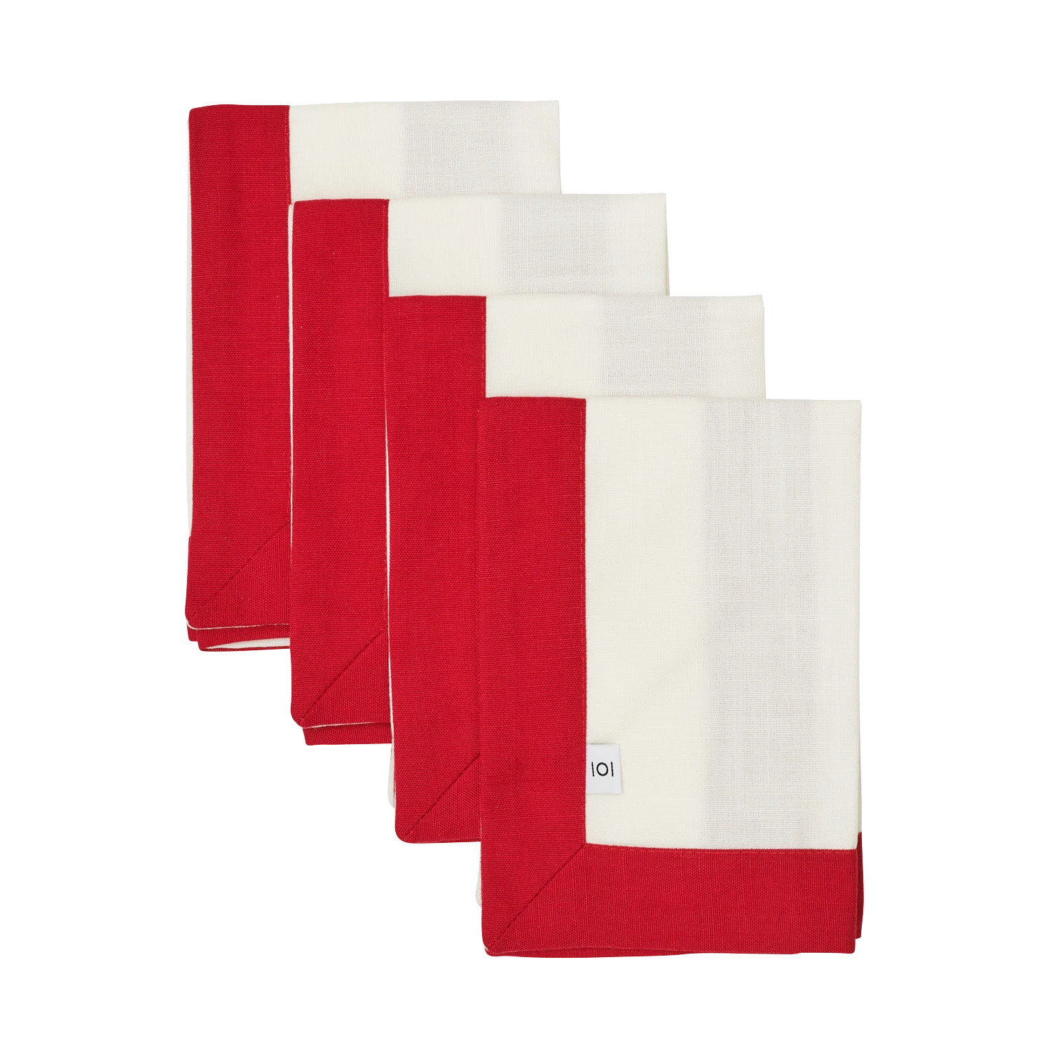 Red Napkin Set | In the Roundhouse