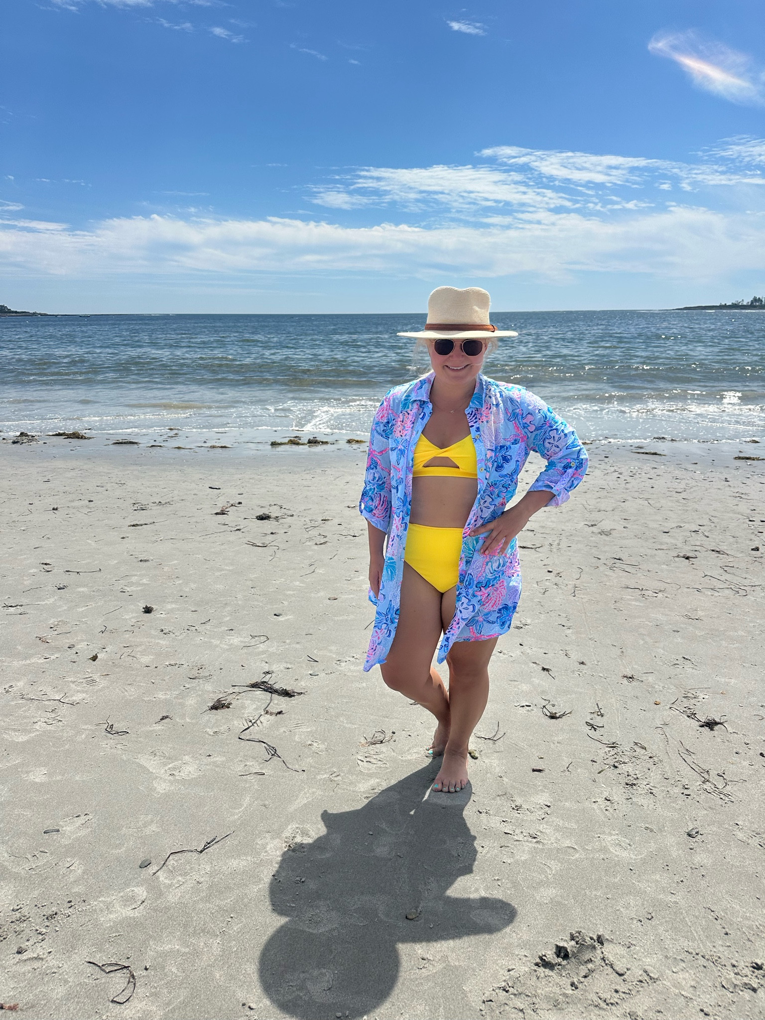 Beach day outfit. Love this button down from Lilly Pulitzer. 

#LTKSwim #LTKStyleTip #LTKFindsUnder100