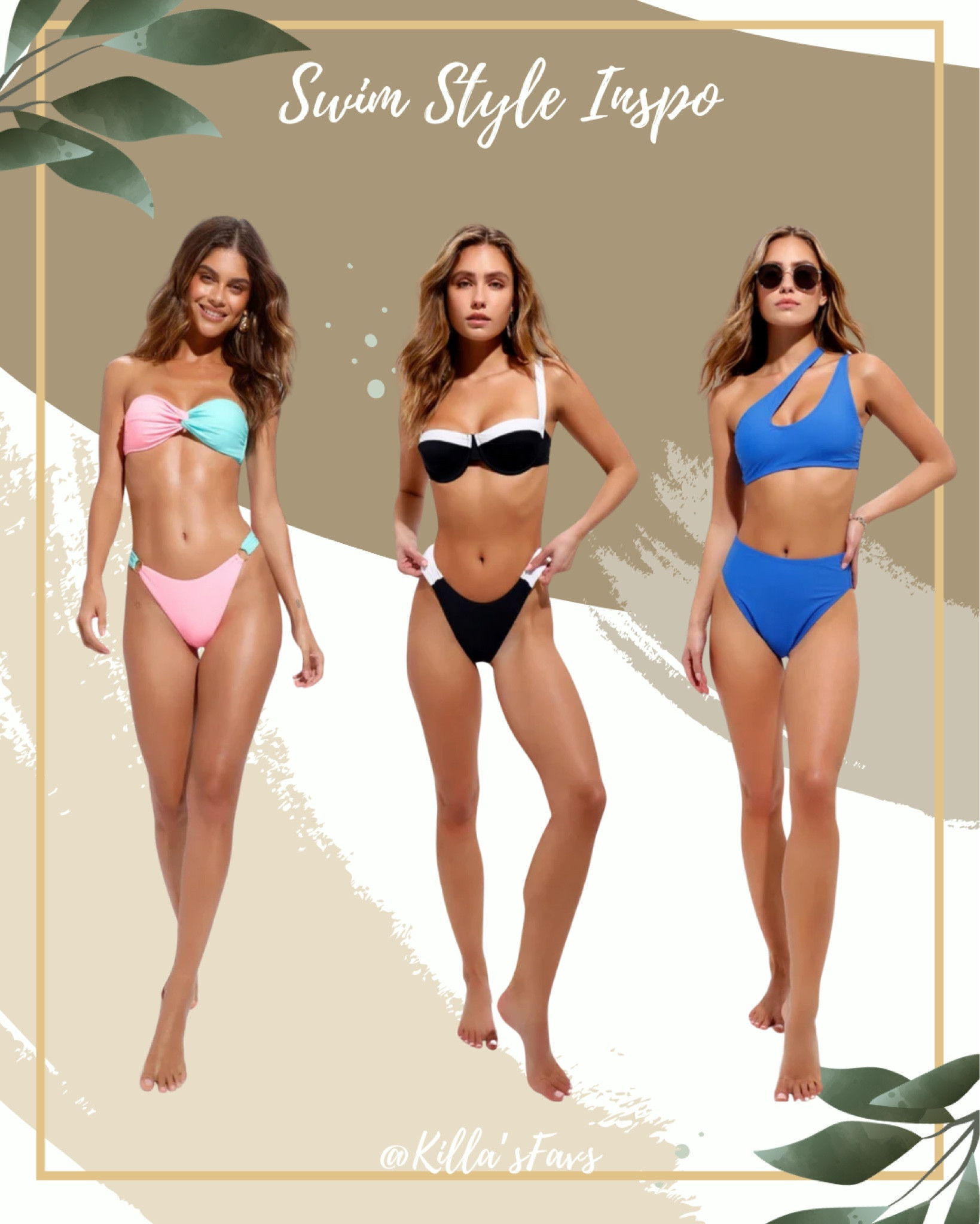 The cutest swimwear for this summer☀️👙🤍

#swimwear #summer #bikinis #swim #vacation #beach #beachwear #beachvacation #summervacation #pool 

#LTKtravel #LTKswim #LTKSeasonal