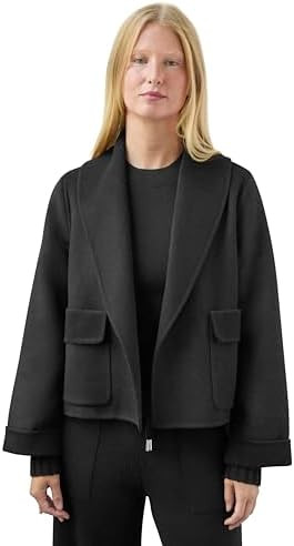 Splendid Women's x Cella Jane Crop Icon Coat | Amazon (US)