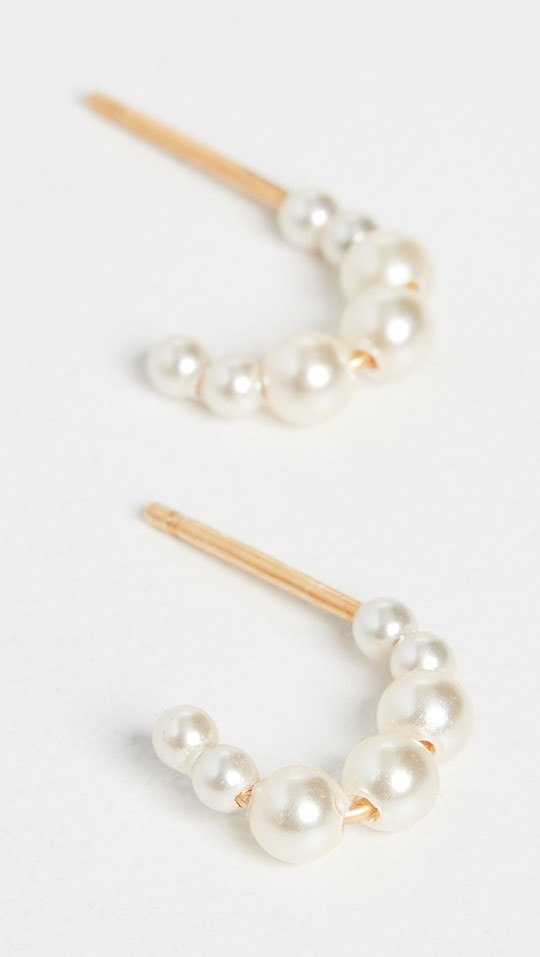 Chan Luu Cream Pearl Earrings | SHOPBOP | Shopbop