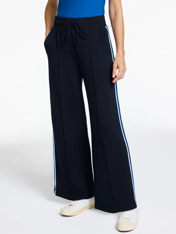 AirKnit Stretch Wide Leg Pants | Talbots