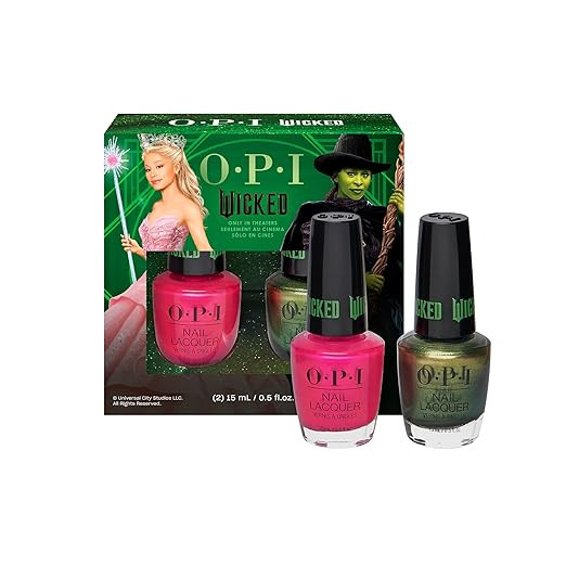 OPI Nail Lacquer Gift Sets | Opaque Crème Metallic Shimmer Nail Polish Value Pack | Wicked Limit... | Amazon (US)